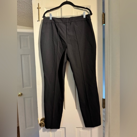 Lafayette 148 Gramercy Acclaimed Stretch Pants Ponte Black Size 12 EUC - Picture 5 of 12
